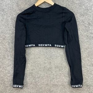 Sarah’s Day x White Fox Boutique Seamless Long Sleeve Crop Top